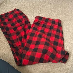 Checkered Fleece pants